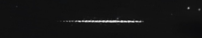 Unprocessed fireball image