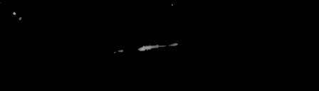 Processed fireball image