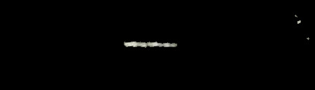 Processed fireball image