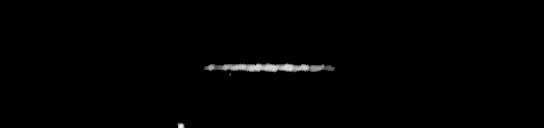 Processed fireball image