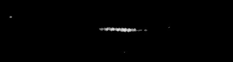 Processed fireball image