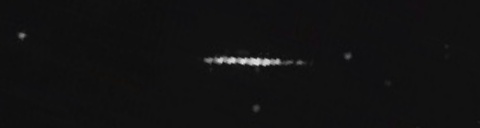 Unprocessed fireball image