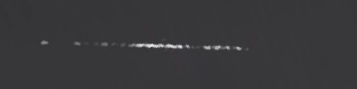 Unprocessed fireball image