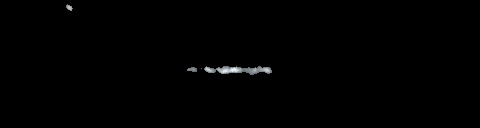 Processed fireball image