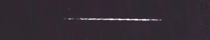 Unprocessed fireball image