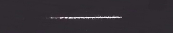 Unprocessed fireball image