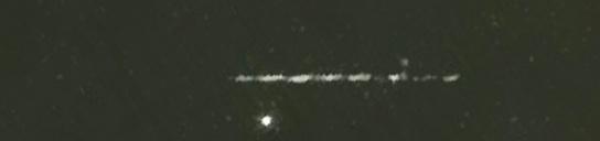 Unprocessed fireball image