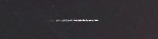 Unprocessed fireball image