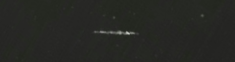 Unprocessed fireball image