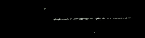 Processed fireball image