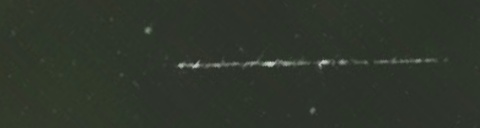 Unprocessed fireball image