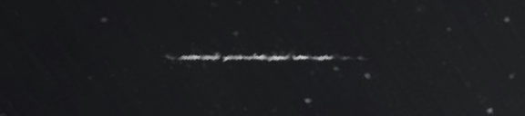 Unprocessed fireball image