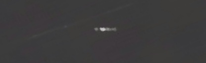 Unprocessed fireball image