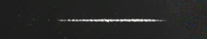 Unprocessed fireball image