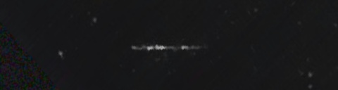 Unprocessed fireball image