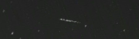 Unprocessed fireball image