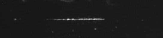 Unprocessed fireball image