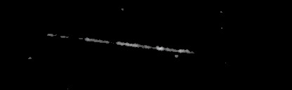 Processed fireball image