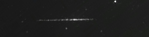 Unprocessed fireball image