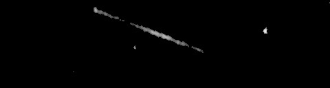 Processed fireball image