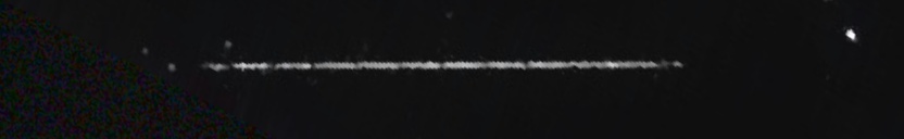 Unprocessed fireball image