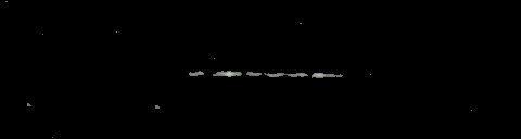 Processed fireball image