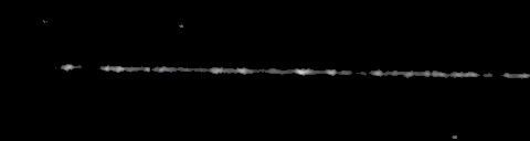 Processed fireball image