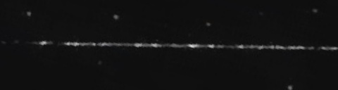 Unprocessed fireball image