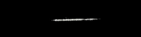 Processed fireball image