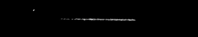 Processed fireball image