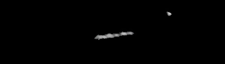 Processed fireball image