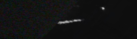 Unprocessed fireball image