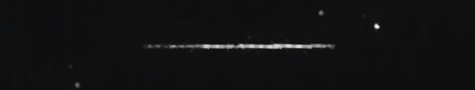 Unprocessed fireball image