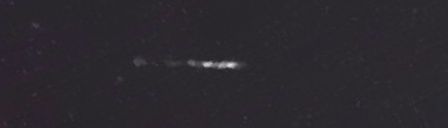 Unprocessed fireball image