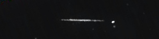 Unprocessed fireball image