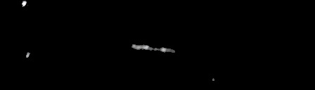 Processed fireball image