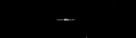 Processed fireball image