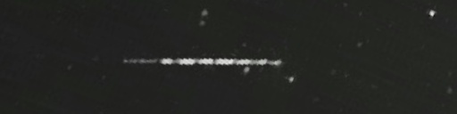 Unprocessed fireball image