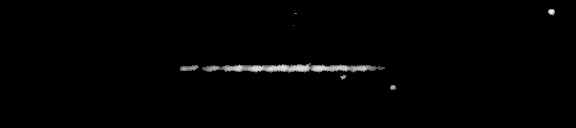 Processed fireball image