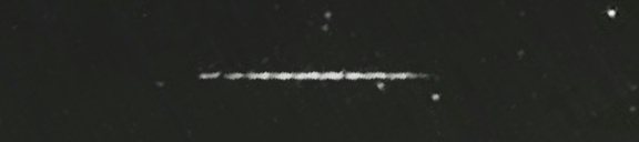 Unprocessed fireball image