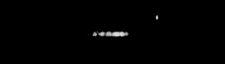 Processed fireball image