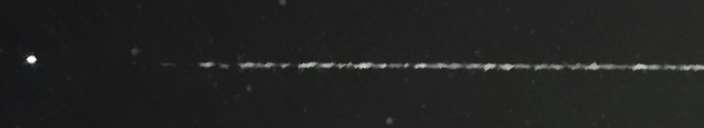 Unprocessed fireball image