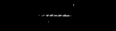 Processed fireball image