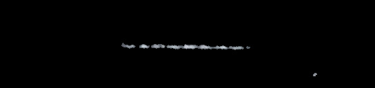 Processed fireball image