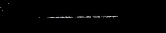 Processed fireball image