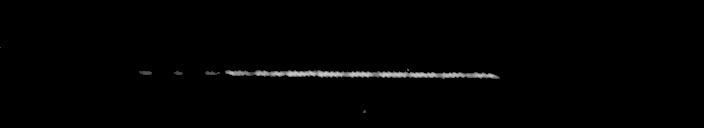 Processed fireball image