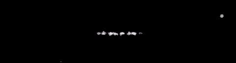 Processed fireball image