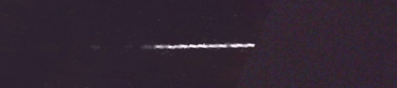 Unprocessed fireball image