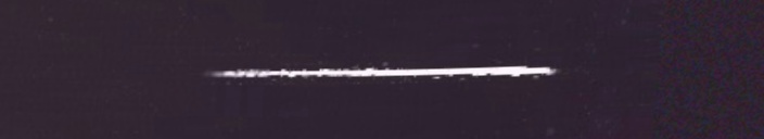 Unprocessed fireball image