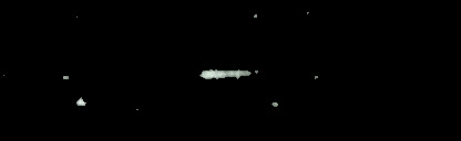 Processed fireball image